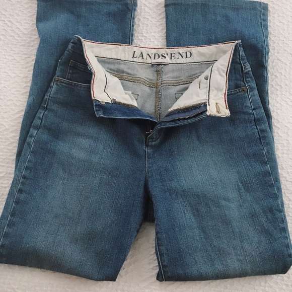 Lands End / Vintage High Rise Blue Jean - Picture 4 of 7